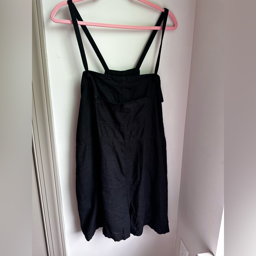 linen blend romper